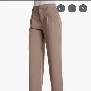 Love Tree Women's Classic Tan Trousers